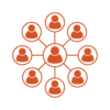 Engage/Networking Graphic - Interconnected People